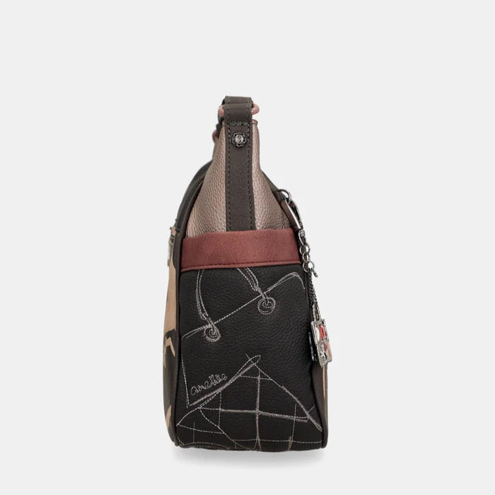 Torebka damska crossbody - ANEKKE MADEMOISELLE 41803-002