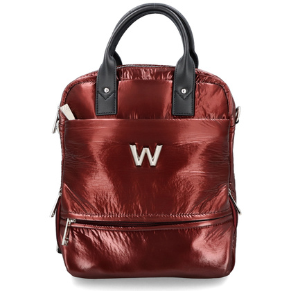 Plecak damski - WONDERS WB-52006 BORDOWY