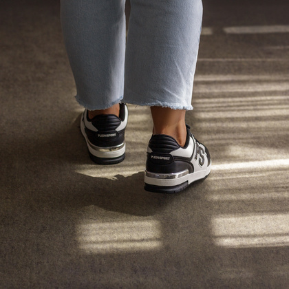 Sneakersy premium unisex - PLEIN SPORT SAES-USC0737 CZARNE