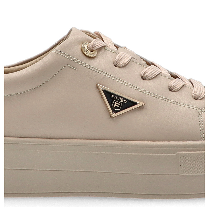 Sportowe buty damskie - FILIPPO DP3533/25 BEŻOWE LICO