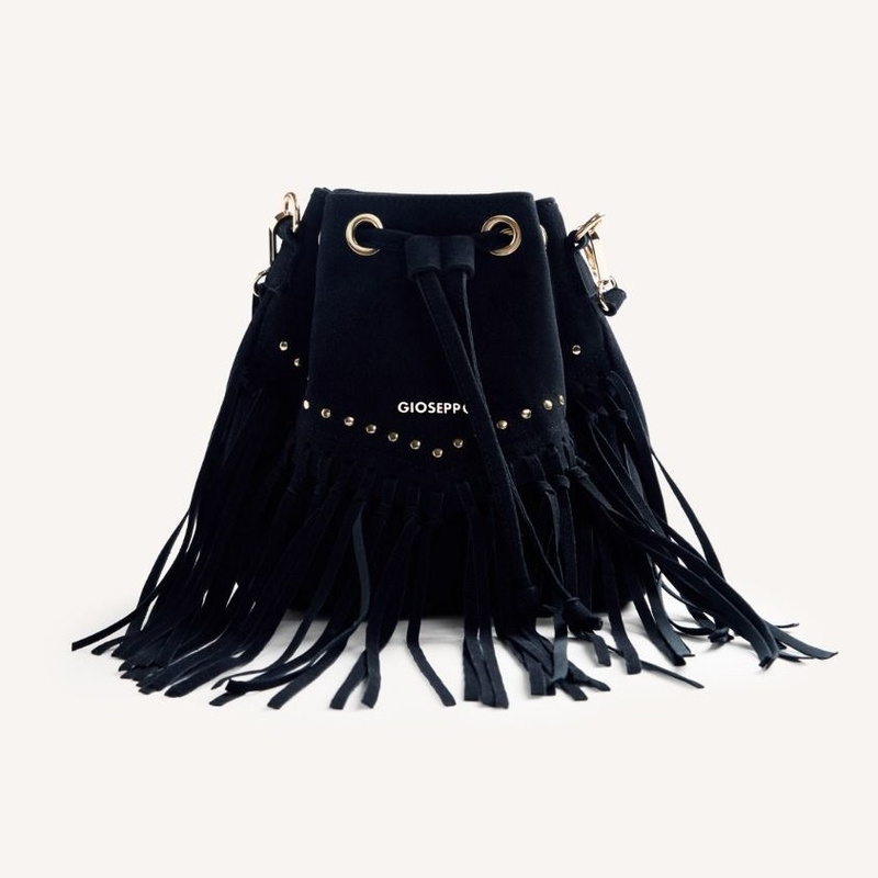 Torebka worek - GIOSEPPO 76970 CZARNA