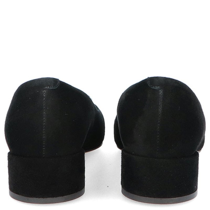 Czółenka na niskim obcasie - KOTYL 9913 CZARNE