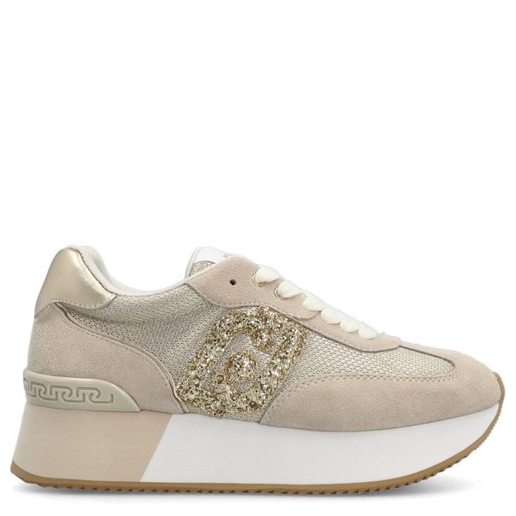 Sneakersy premium  - LIU JO DREAMY 02 BEŻOWE
