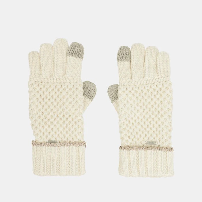 Dzianinowe rękawiczki damskie - ANEKKE REAL 41472-013