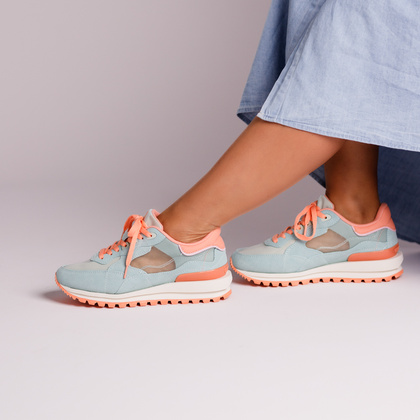 Hiszpańskie sneakersy damskie - GIOSEPPO 74947 MIĘTOWE