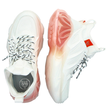 Sneakersy premium - PLEIN SPORT PACS USC0435 BIAŁE