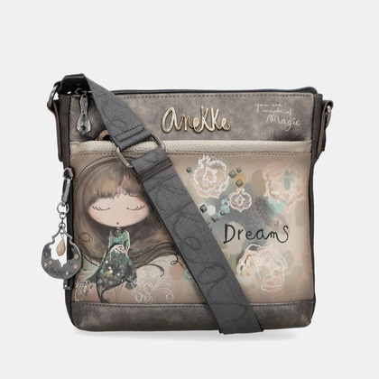 Prostokątna listonoszka damska - ANEKKE REAL 41703-069