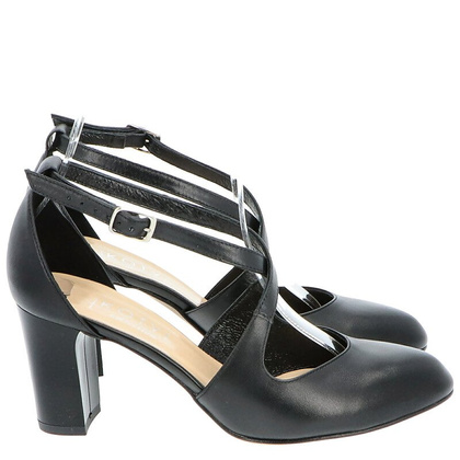 Taneczne czółenka - KOTYL 7080 CZARNE