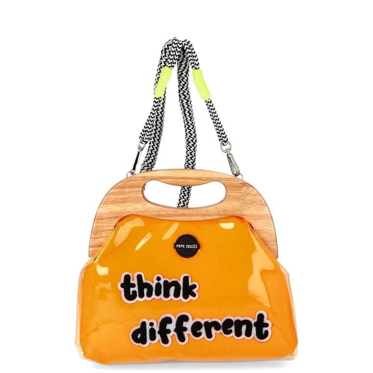 Neonowa torebka damska - PEPE MOLL 36155 POMARAŃCZ