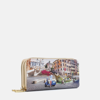 Duży portfel damski - YNOT YES-568S5 VACANZA ROMANA