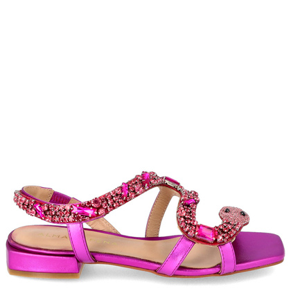Eleganckie hiszpańskie sandały - ALMA EN PENA V240730 FUKSJA
