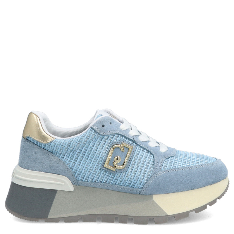 Sneakersy premium  - LIU JO AMAZING 25 NIEBIESKIE