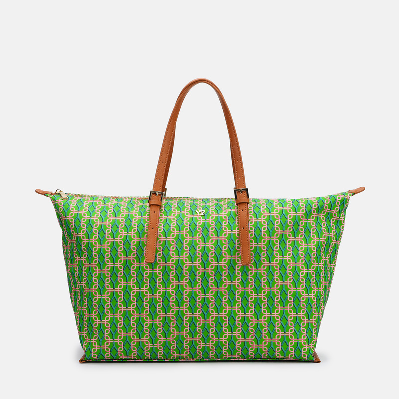 Torebka shopper - YNOT AUD-012S5 AUDREY ZIELONA