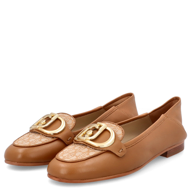 Eleganckie półbuty premium - LIU JO EMEL 03 BRĄZOWE