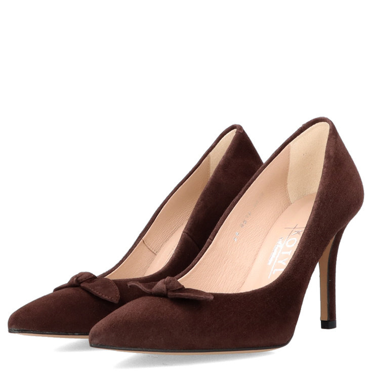 ZESTAW BUTY + TOREBKA - KOTYL 8519 TOSCANIO G141 BRĄZOWY