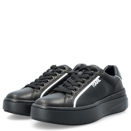 Sneakersy męskie - KARL LAGERFELD KRONOS KL54020 CZARNE