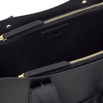 Torebka damska - TOUS CITY M BLACK 2002373451