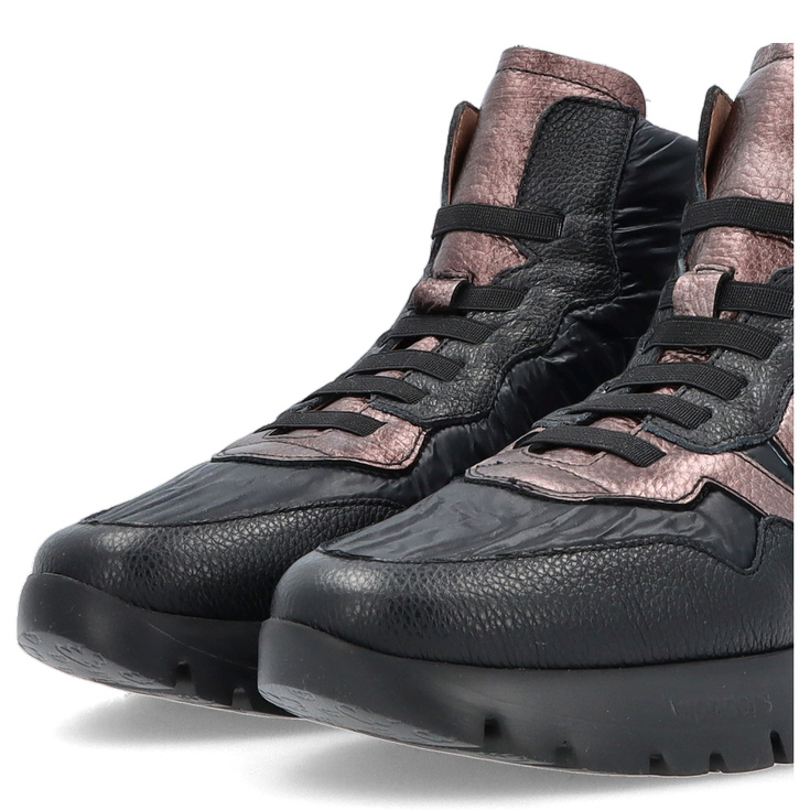 ZESTAW BUTY I TOREBKA - WONDERS A-2493 WB-54025 CZARNY