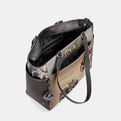 Duża torebka shopper - ANEKKE REAL MANIFESTO 41712-216