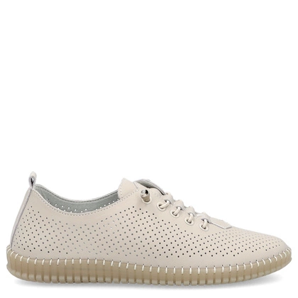 Skórzane półbuty - FILIPPO DP6140/25 BEŻOWE