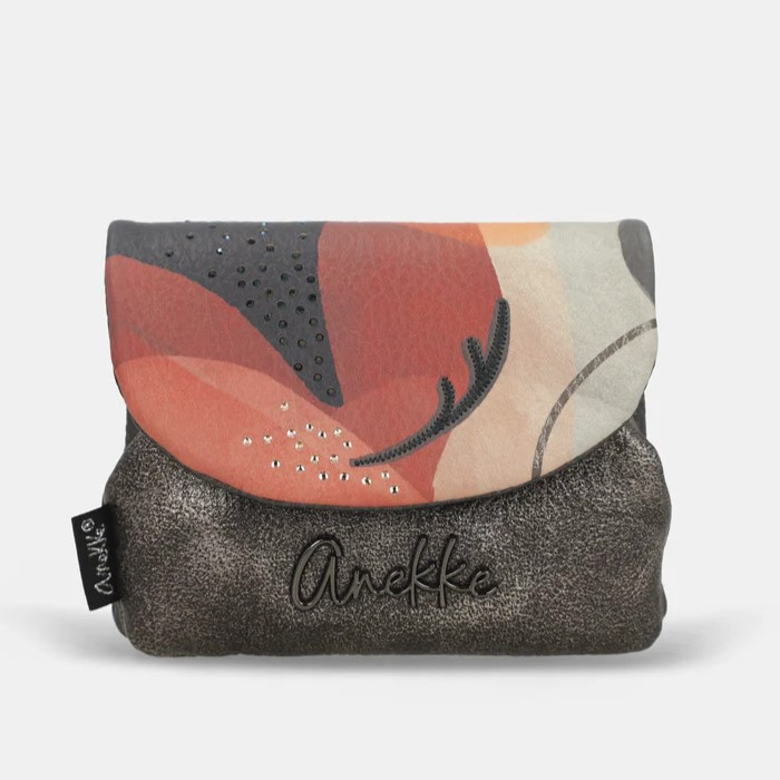 Mały damski portfel z klapką - ANEKKE MUSE EIKON 42759-016