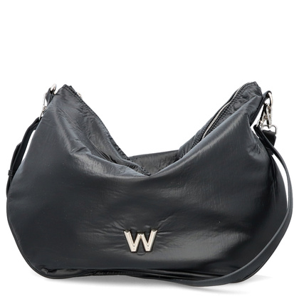 Duża torebka damska - WONDERS WB-54025 CZARNA