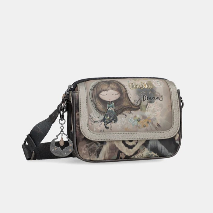 Torebka damska z klapą - ANEKKE REAL 41703-349