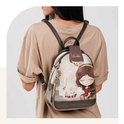 Plecak trzykomorowy - ANEKKE MUSE 42705-043