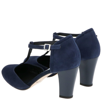 Buty taneczne - KOTYL 7063 GRANATOWE