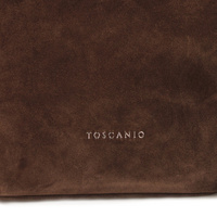 Torebka skórzana - TOSCANIO G100 BRĄZOWA