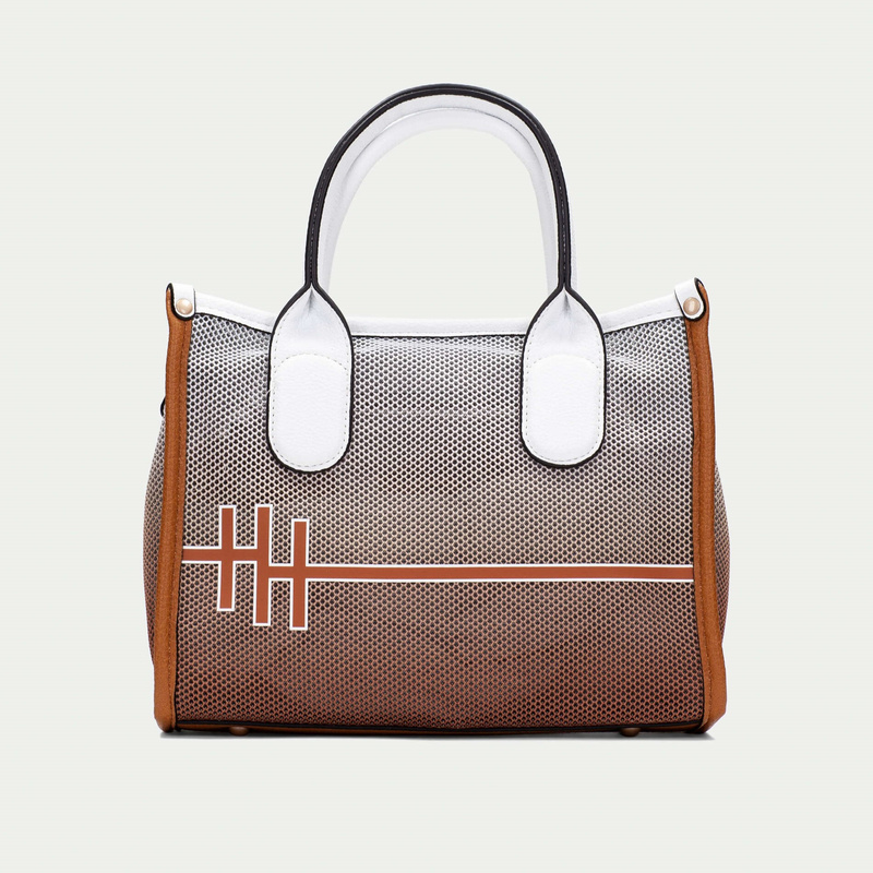 Mała hiszpańska torebka do ręki - HISPANITAS BV253825 BRĄZOWA