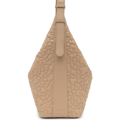 Torebka damska na ramię - TOUS PUFFY BEAR SAND 2002304804