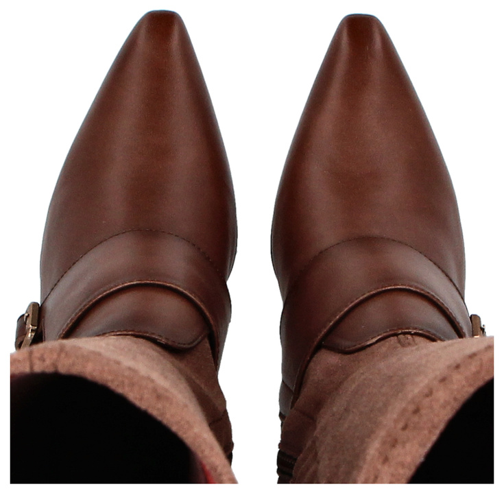ZESTAW BUTY I TOREBKA HISPANITAS BRĄZ - HI254329 BI254140
