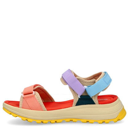 Damskie sandały zapinane na rzep - GIOSEPPO 75535 KOLOROWE