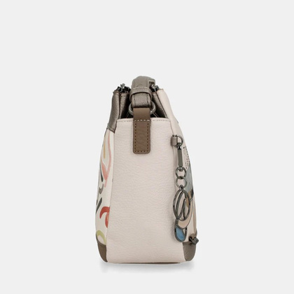 Torebka damska trzykomorowa - ANEKKE MUSE OLYMPIA 42743-184