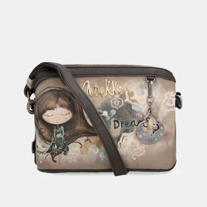 Torebka damska z przegródkami - ANEKKE REAL 41703-258