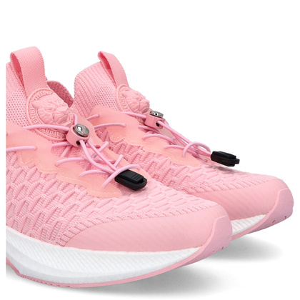 Sneakersy z siateczki premium - PLEIN SPORT SAES USC0751 RÓŻOWE