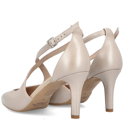 Eleganckie szpilki ślubne - KOTYL 3703 PERŁOWE