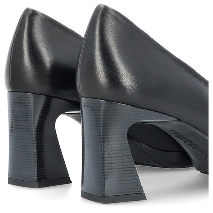 Hiszpańskie czółenka na słupku - HISPANITAS HV254245 CZARNE