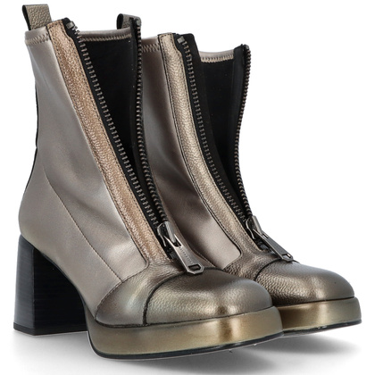 Botki na platformie - HISPANITAS HI243658 ANTRACYT