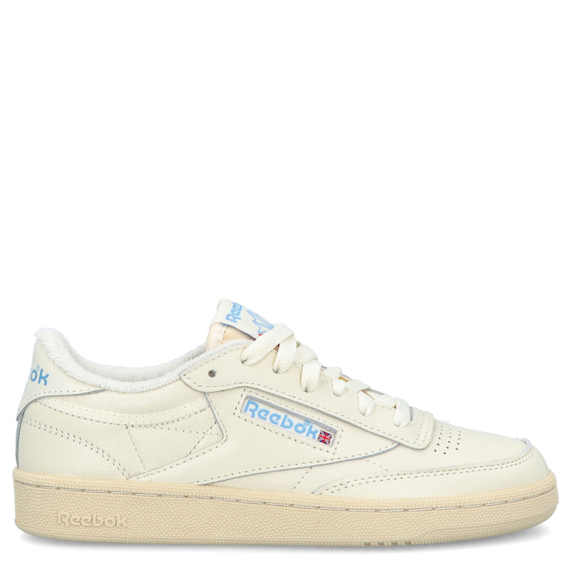 Sneakersy damskie - REEBOK CLUB C 85 VINTAGE GX3687 BEŻOWE