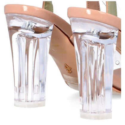 Sandały silikonowe - SCAVIOLA S-97 RÓŻOWE