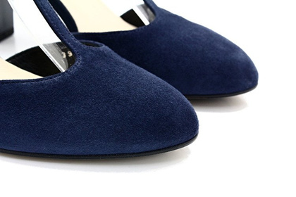 Buty taneczne - KOTYL 7063 GRANATOWE