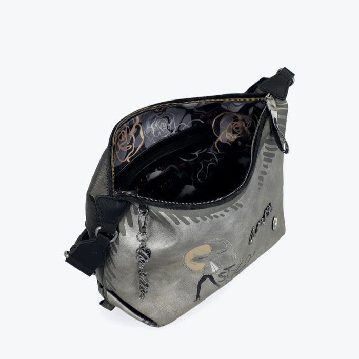 Torebka damska na ramię - ANEKKE MADEMOISELLE NATURE KOKO 41863-521