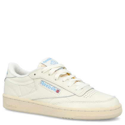 Sneakersy damskie - REEBOK CLUB C 85 VINTAGE GX3687 BEŻOWE
