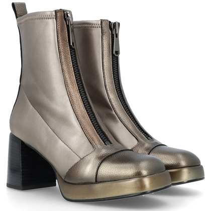 Botki na platformie - HISPANITAS HI243658 ANTRACYT