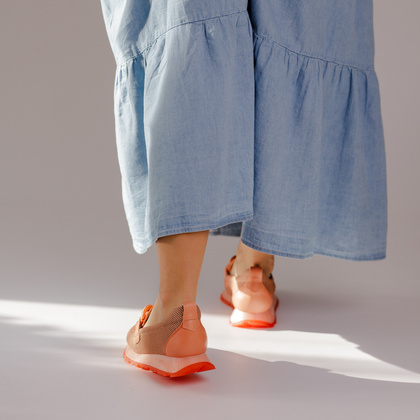 Hiszpańskie półbuty - HISPANITAS HV254065 KORALOWE