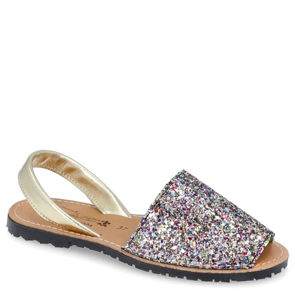 Eleganckie hiszpańskie sandały - TYMOTEO 550 MULTIKOLOR