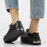 Sportowe buty damskie - FILIPPO DP3533/25 CZARNE
