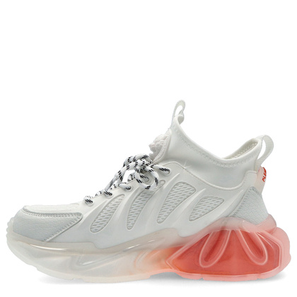 Sneakersy premium - PLEIN SPORT PACS USC0435 BIAŁE